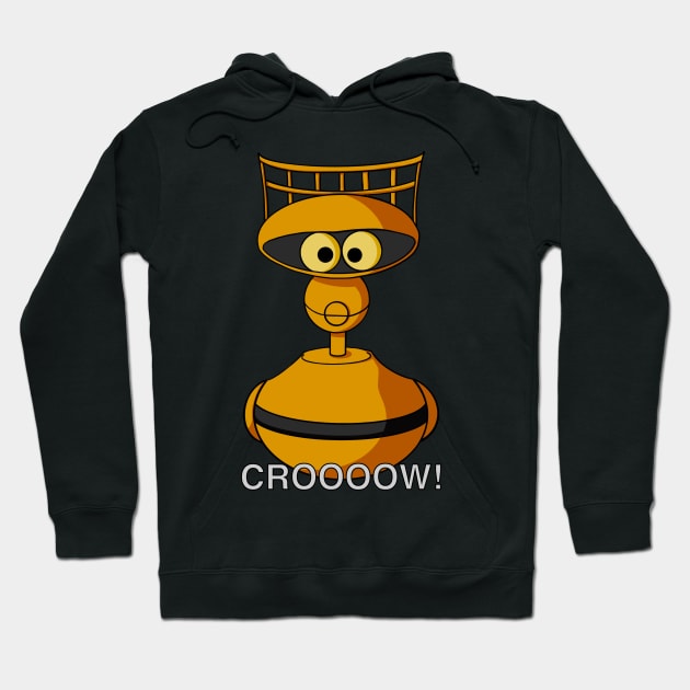 MST3K Crow Rubber Duck Hoodie by Alisha Ober Designs